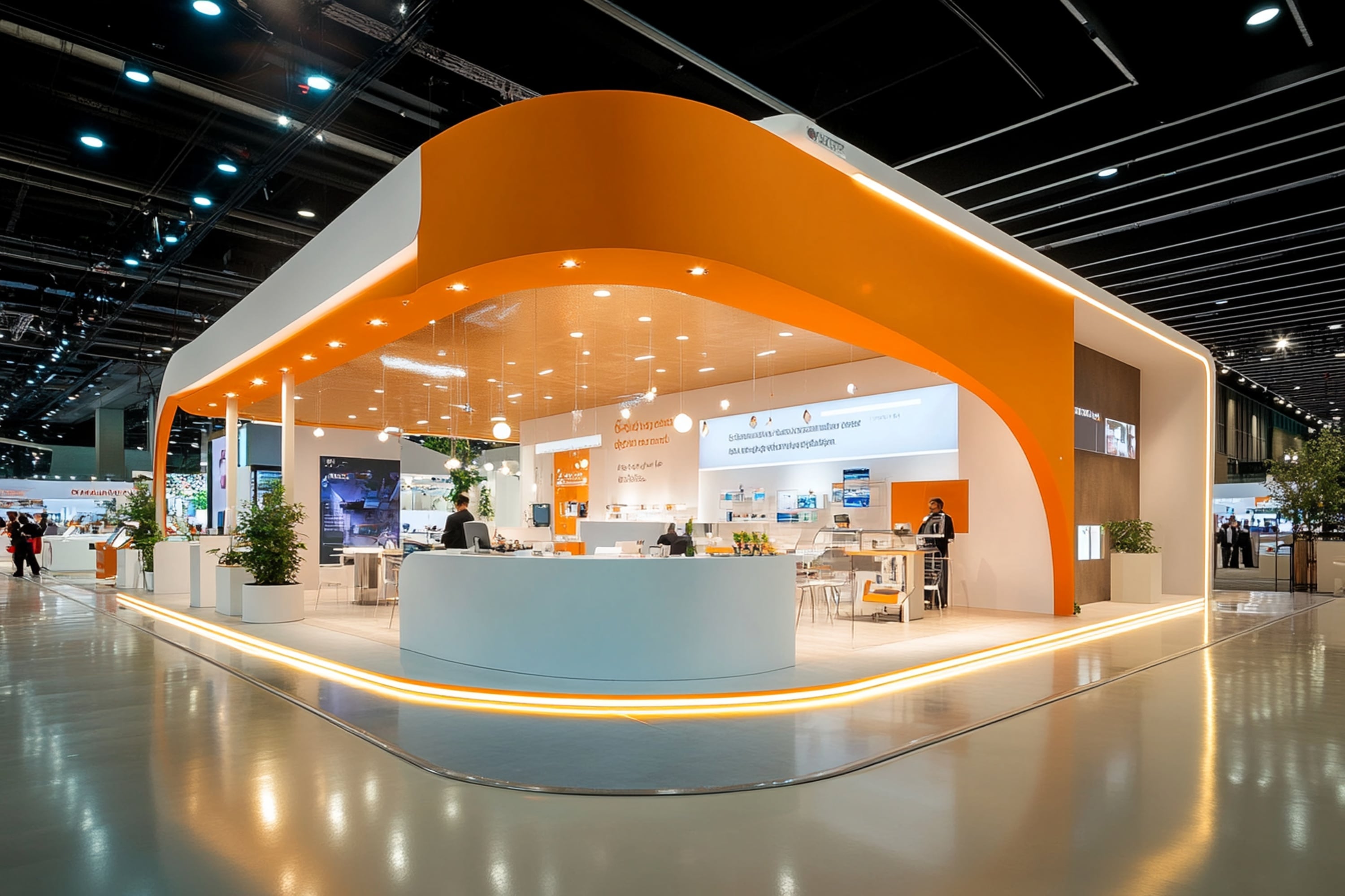 Startup showcasing innovation